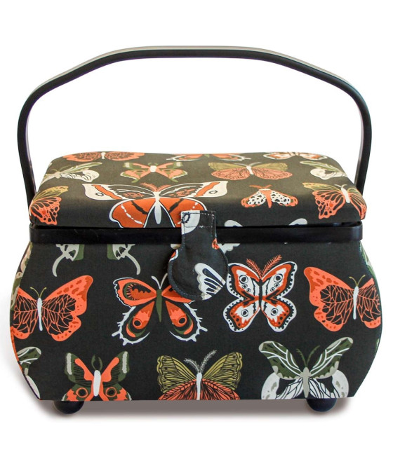 Costurero mariposas ovalado