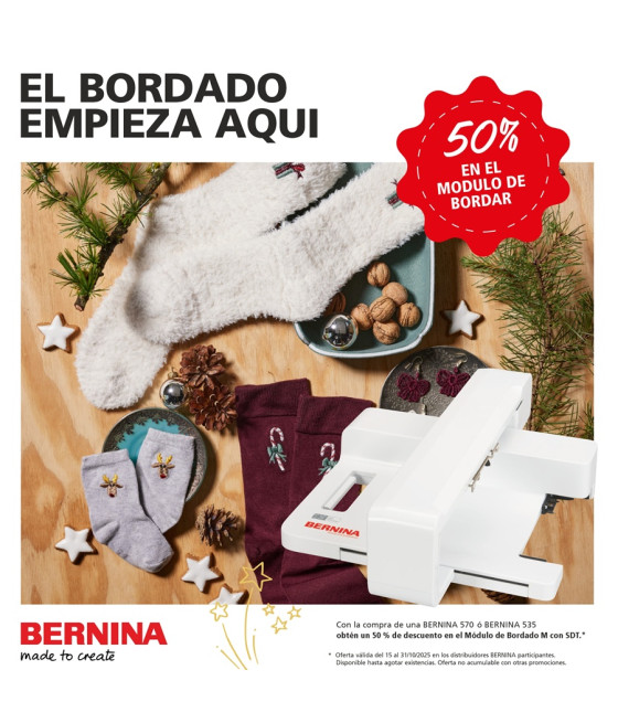 Bernina 535 + Módulo de Bordado