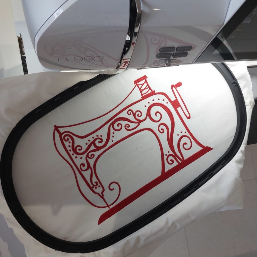 Bastidor Maxi en Bernina 990
