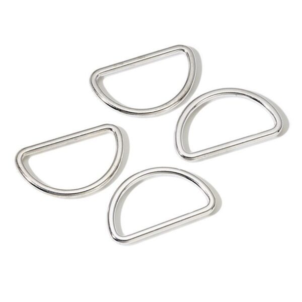ANILLOS SEMIREDONDOS PLATA 30MM 555230