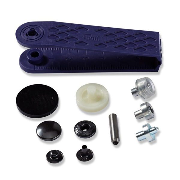 BOTONES PRESION ANORAK NEGRO 15MM 390302