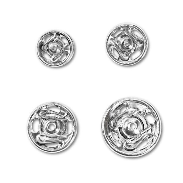 BROCHES DE PRESIÓN 6-11MM PLATA 341270