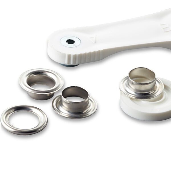 OJETES CON ARANDELAS PLATA 11MM (541 370)