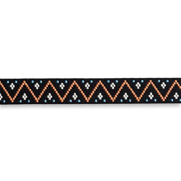 TIRA ELASTICA 25MM ESPIGAS NEGRAS 957454
