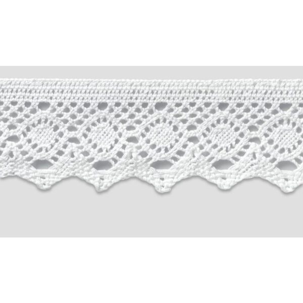 ENCAJE DE PUNTILLA 55MM BLANCO 918 460 (BS)