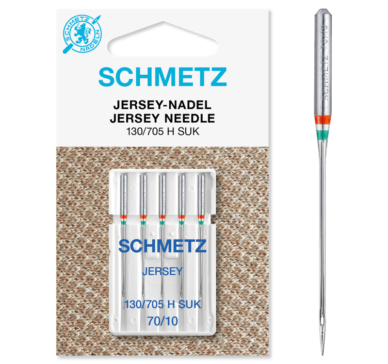 agujas schmetz jersey para tejidos de punto
