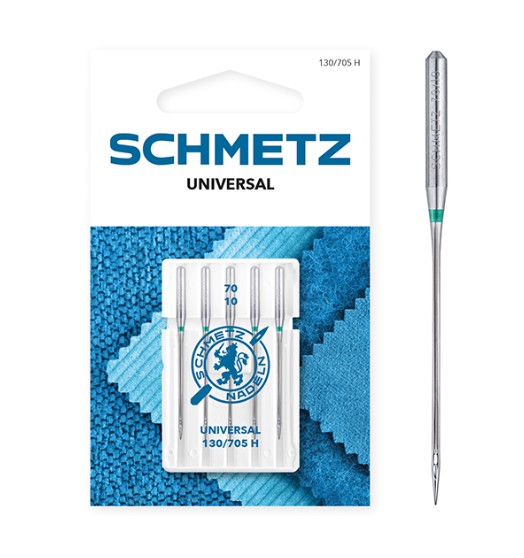 agujas schmetz universal 130 705 h para maquina de coser domestica 90