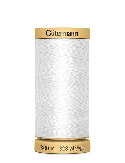 hilo gutermann algodon 300 m colores