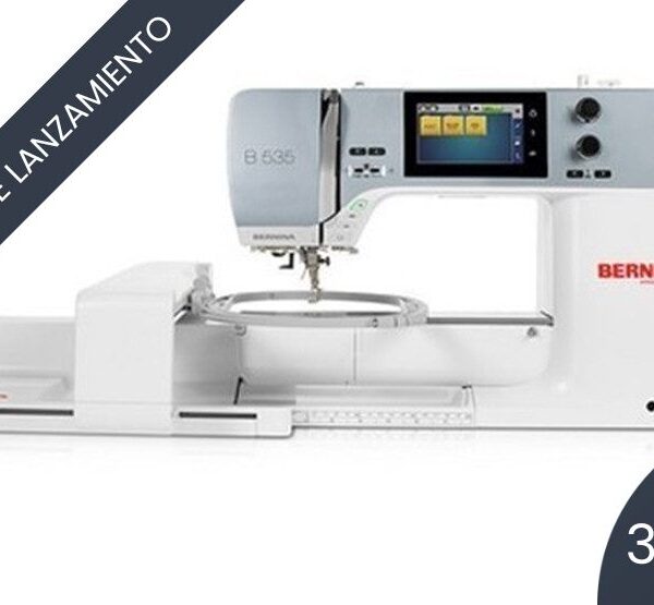 promocion lanzamiento bernina 535 con unidad de bordado