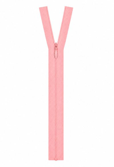 cremallera nylon invisible rosa