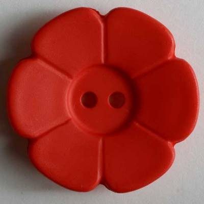BOTÓN FLOR ROJA 219096