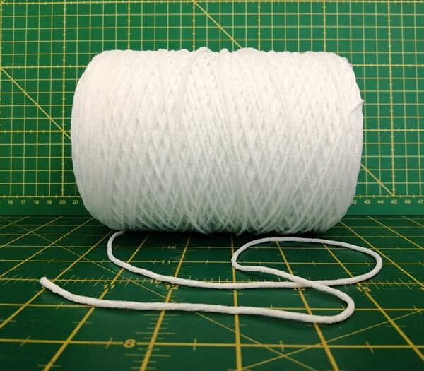 CORDÓN ELÁSTICO BLANCO 3MM 18481/3