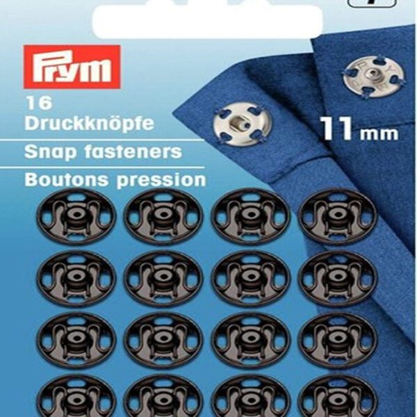 BROCHE DE PRESION 7MM NEGRO (341 156)