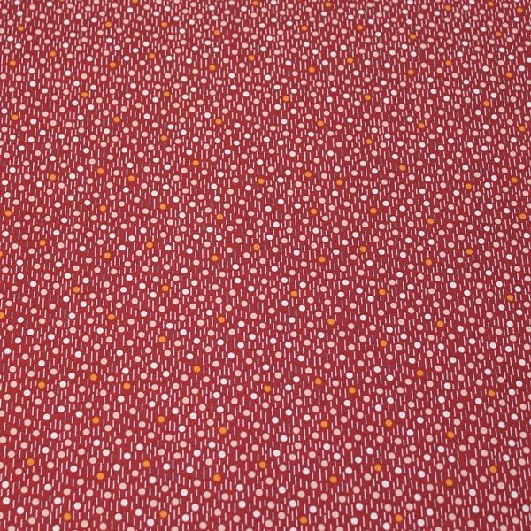 TELA TOPOS FONDO GRANATE 0319