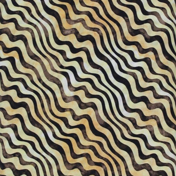 TELA ESTILO BATIK FONDO MARRÓN 0341