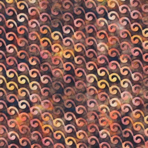 TELA ESTILO BATIK ESPIRALES 0345