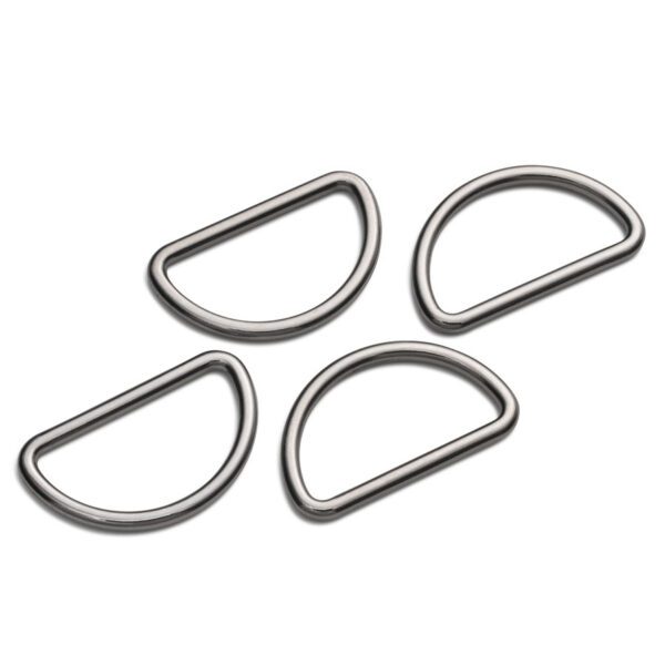 ANILLOS SEMIREDONDOS PLATA 555410