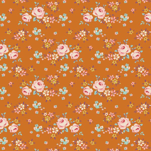 Tela Tilda Gracie Ginger floral 130136