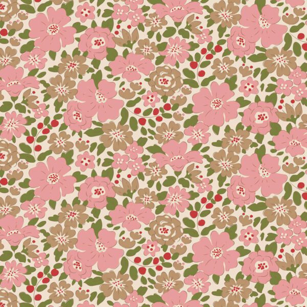 Tela Tilda Harper Pink floral 130146