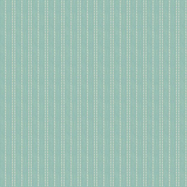 Tela Tilda Seamstripe Teal rayas 160060