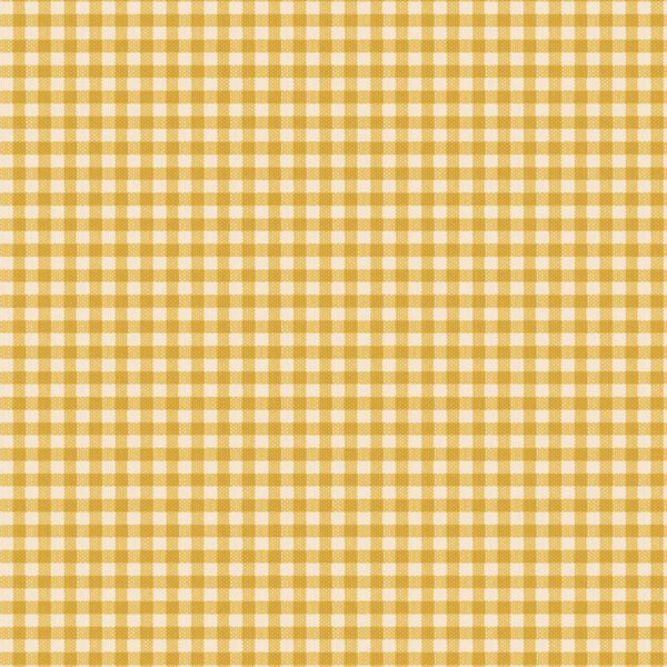 Tela Tilda Gingham Yellow cuadros 160065