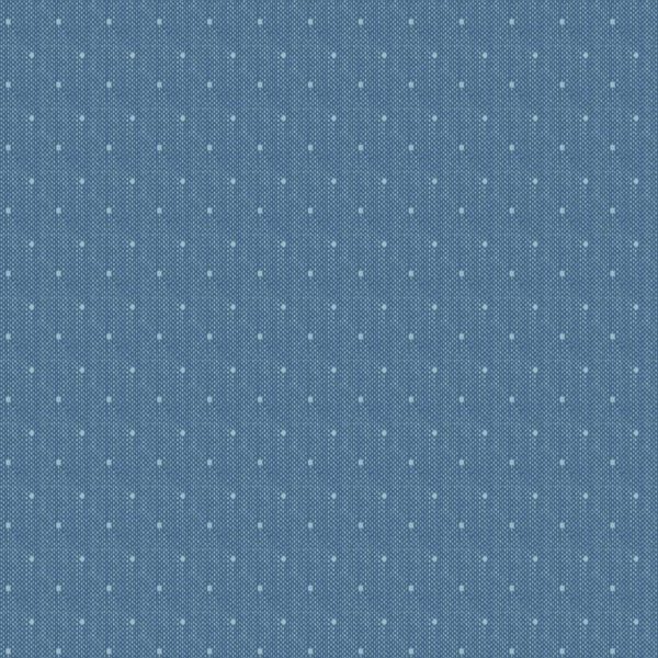 Tela Tilda Tinydot Blue lunares 160067
