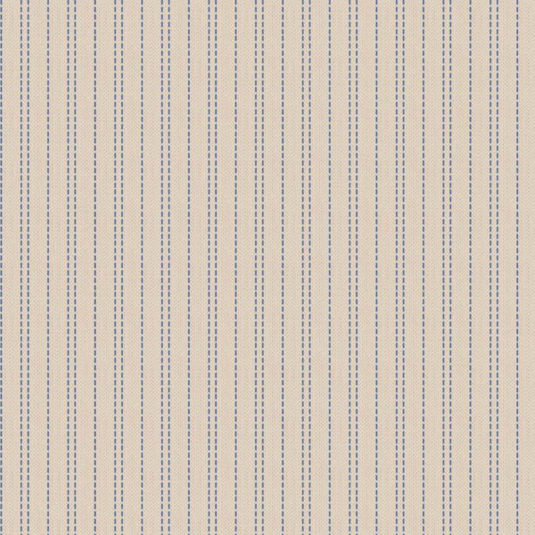 Tela Tilda Basics Seamstripe Blue 160069 con rayas finas en tonos azules
