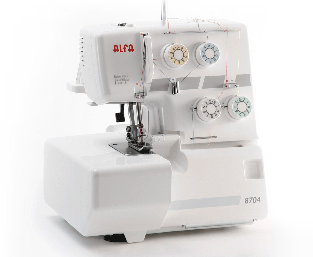 Remalladora Alfa 8704 vista frontal