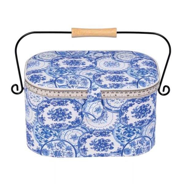 costurero l oval delft blue prym