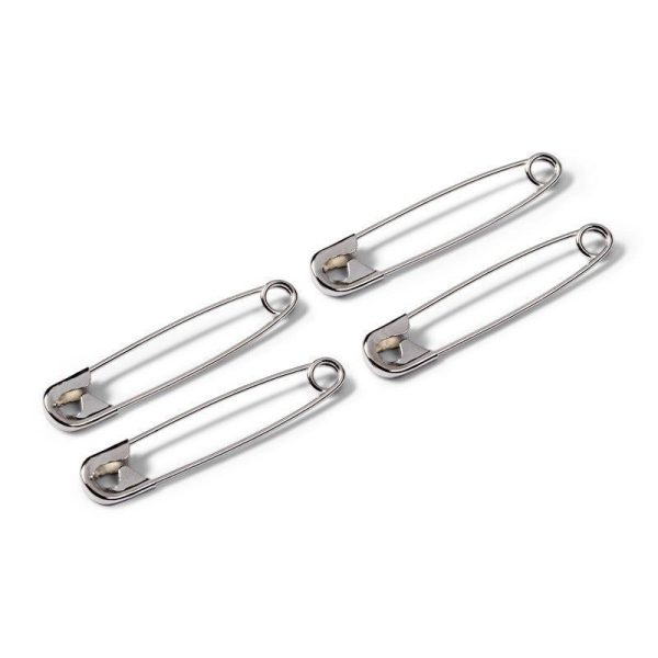 IMPERDIBLES 34MM PLATA 16U. 085442