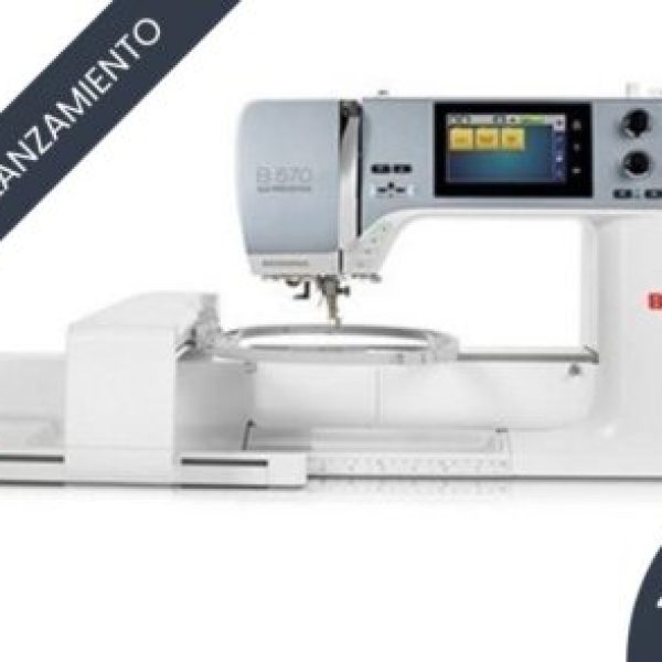 oferta de lanzamiento de la maquina de coser y bordar bernina 570